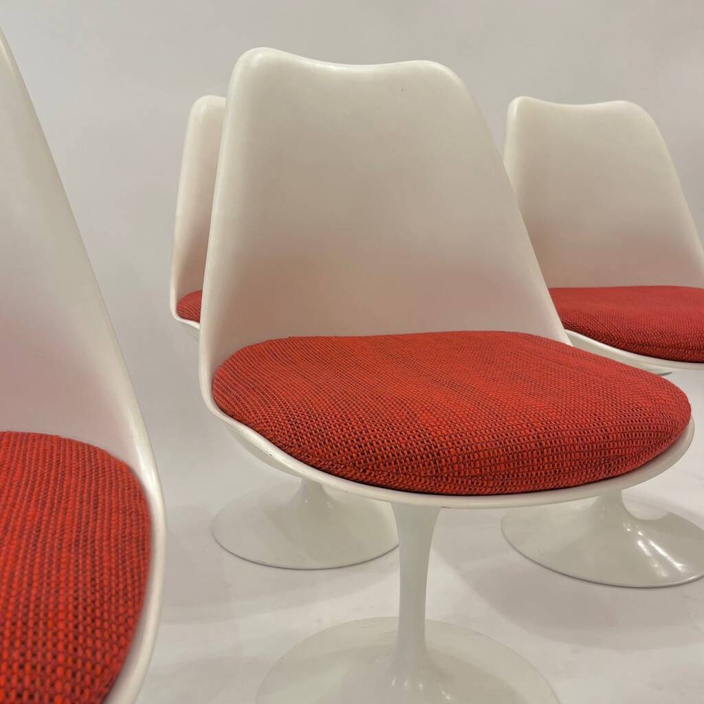6 chaises pivotante Knoll Eero Saarinen vers 1970