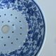 Old ceramic drainer blue décor