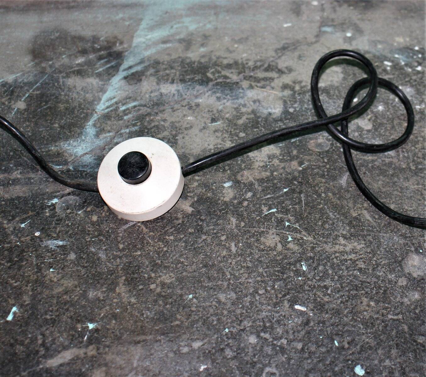 Blue Floor Lamp, Italy, 1970s