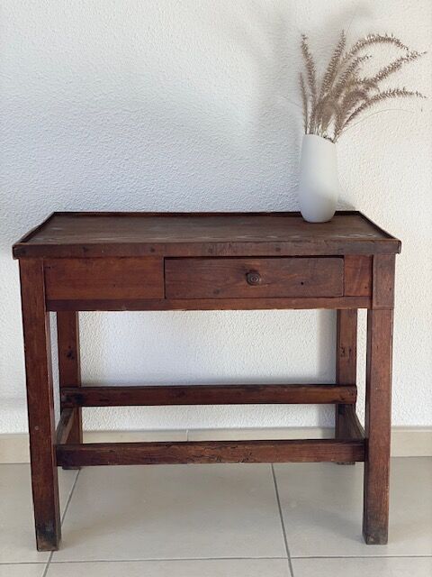 Wooden farm console