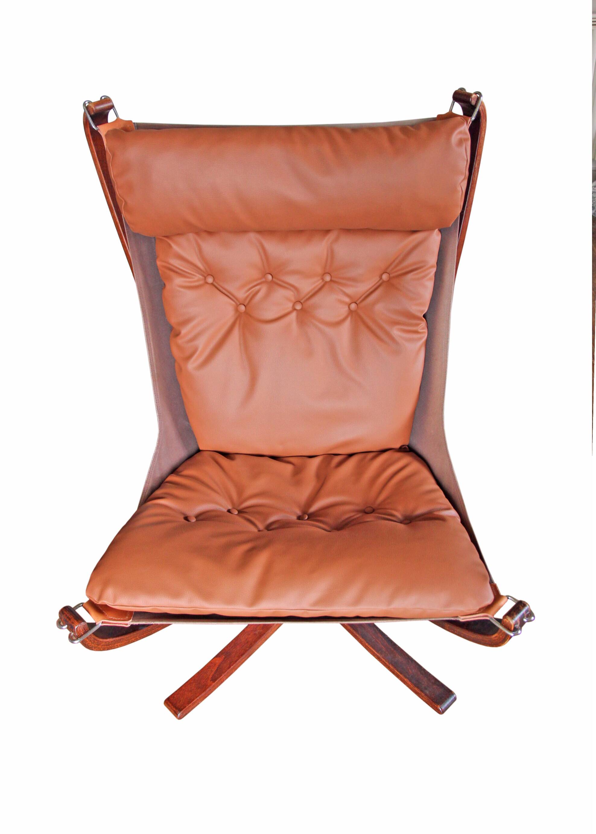 Falcon armchair, Sigurd Ressell for Vatne Mobler, 1970s