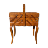 Scandinavian vintage sewing box worker