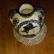 Henriot quimper round vase with handles - approximately 15.5x15cm.