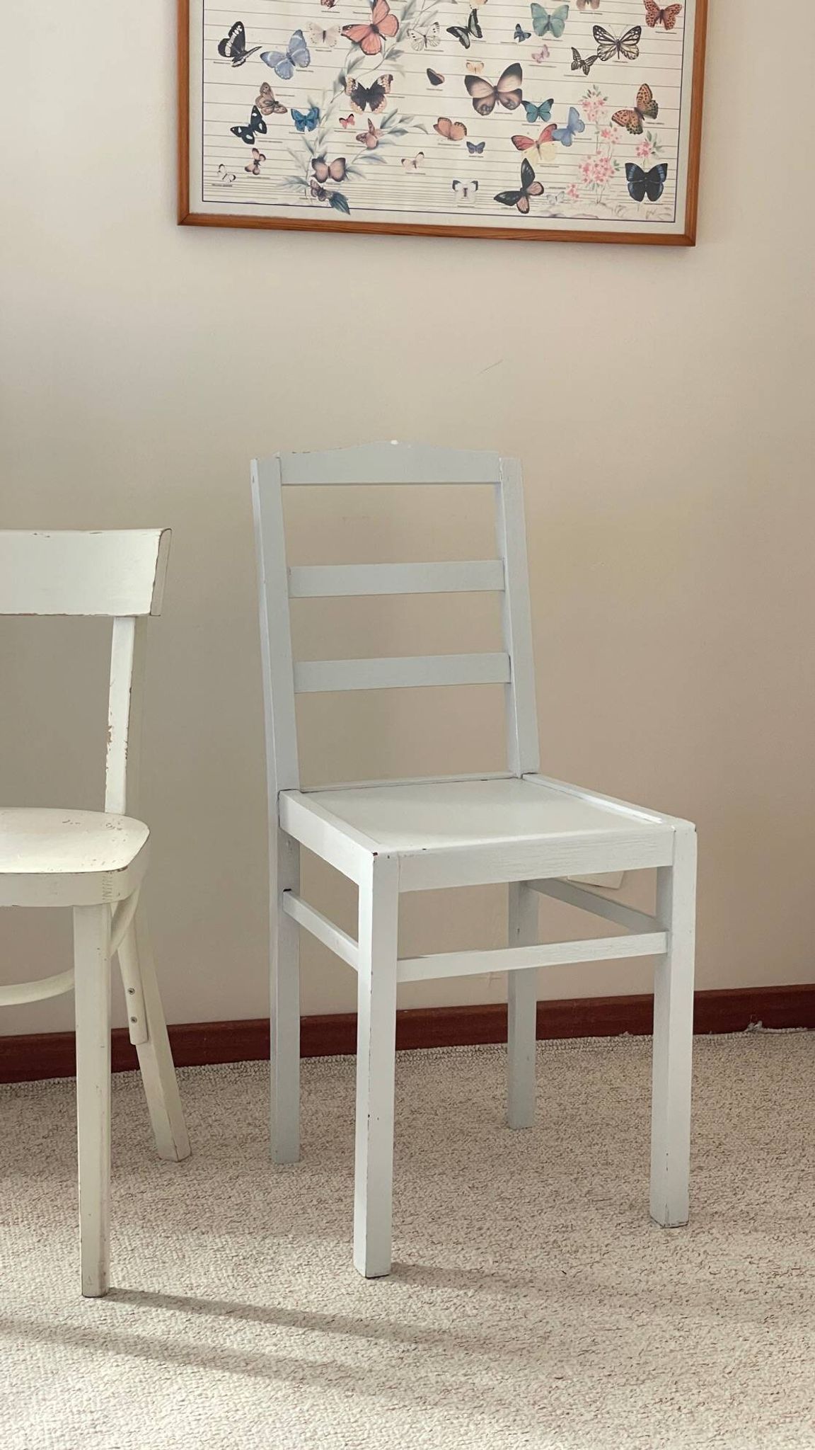 Pair of vintage bistro chairs