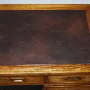 Vintage Military Campaign Desk with Brass Fittings