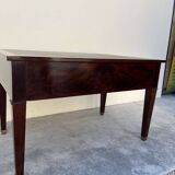 Empire style desk in solid mahogany, 19th century