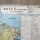 School map brazil vintage mdi year 1978