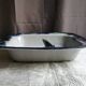 Plat en faience a decor de poisson