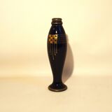 Soliflore Pinon Heuzé blue and gold Height 42 cm