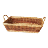 Corbeille panier en osier rectangle