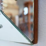 Miroir rectangulaire à facettes multiples