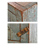 Patinated wooden window