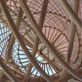 XXL rattan pendant light Natural rattan light