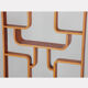 Claustra, Czech mahogany made by Ludvik Volak, 1960