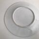 Blue and white ceramic plate
