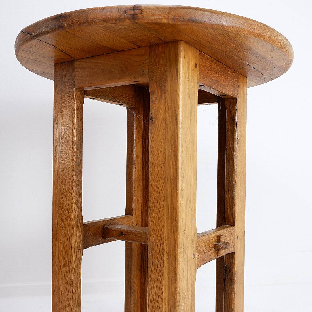 Vintage solid wood side table / Console