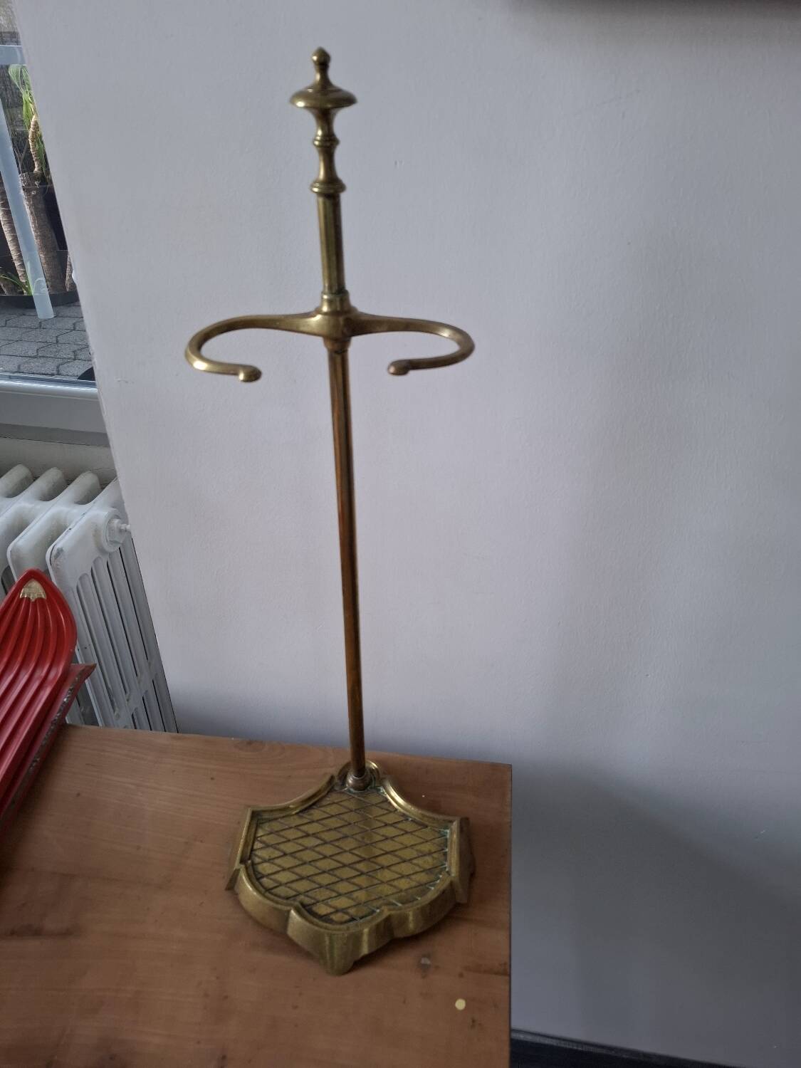 19th Century Brass Fireplace Servant