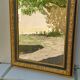 Louis-Philippe mirror, gilded and grey patina, circa 1890.