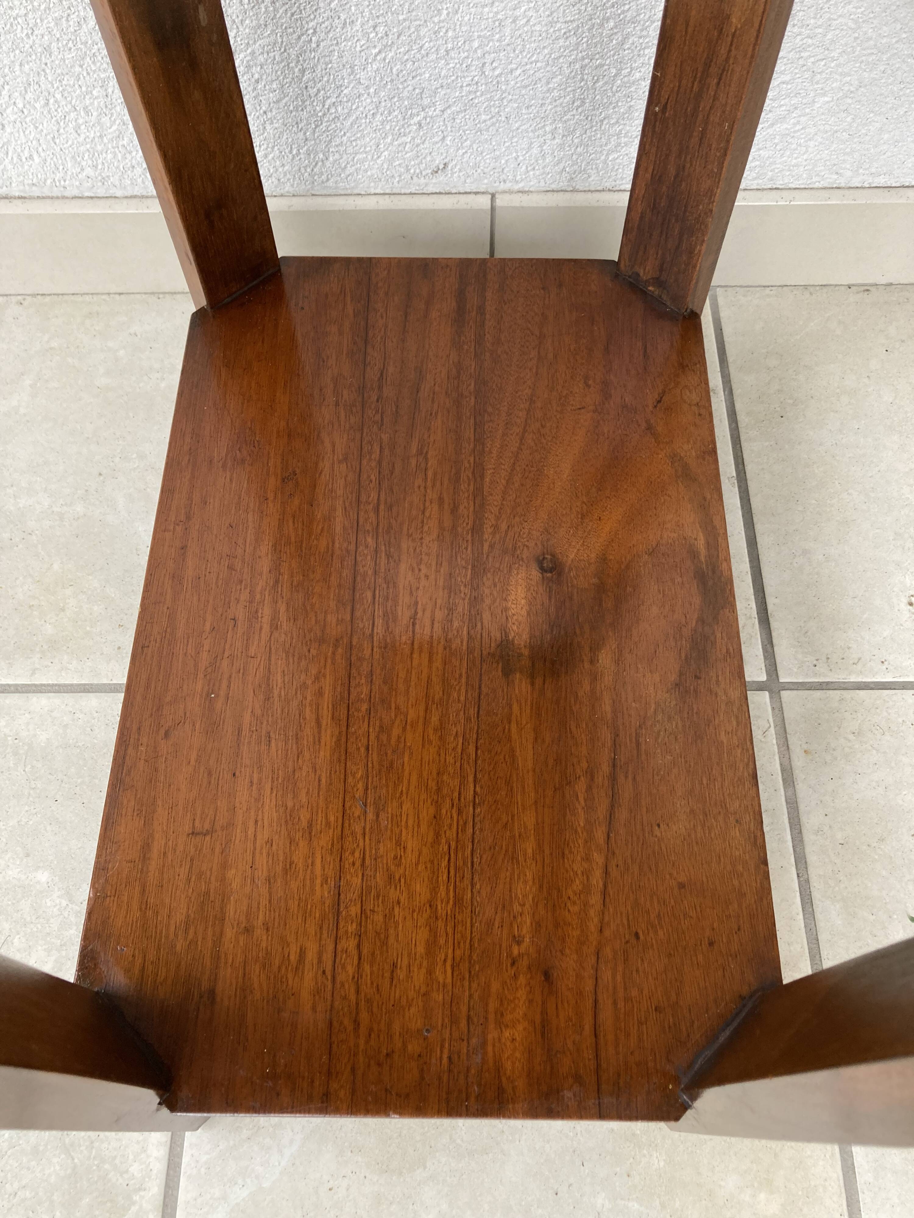 Art Deco Period Walnut Side Table