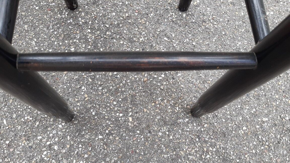 Pine bar stools 1980