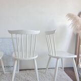 Set of six vintage Scandinavian chairs