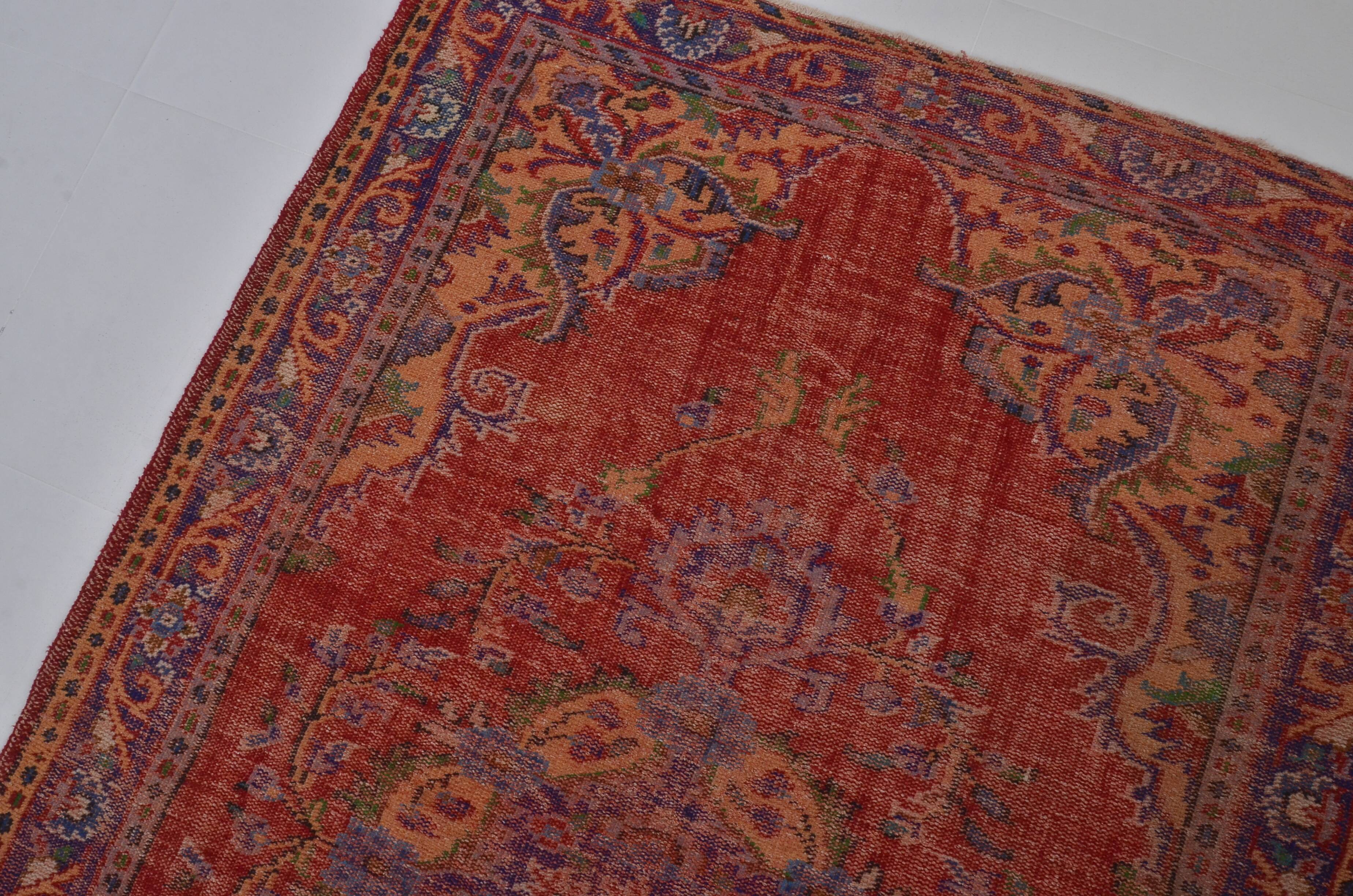 Vintage Turkish Antique Red Rug sku 2328