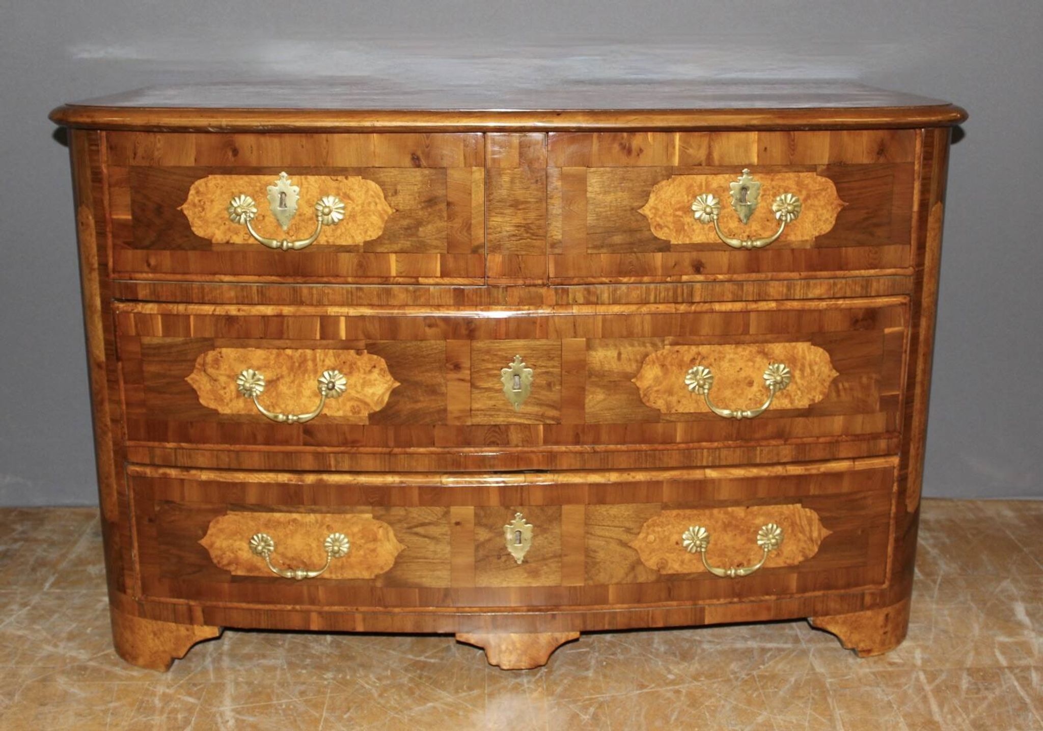 Commode Louyis XIV en marqueterie XVIIIe