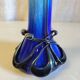 Art Nouveau vase in Biot glass by J.M. OPERTO - mid 20th century