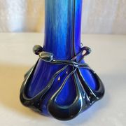 Art Nouveau vase in Biot glass by J.M. OPERTO - mid 20th century