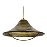 Mid century design lucite hanging Lamp , 1970s