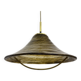 Mid century design lucite hanging Lamp , 1970s