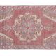 Vintage Turkish rug from Oushak, hand-woven 132x216 cm