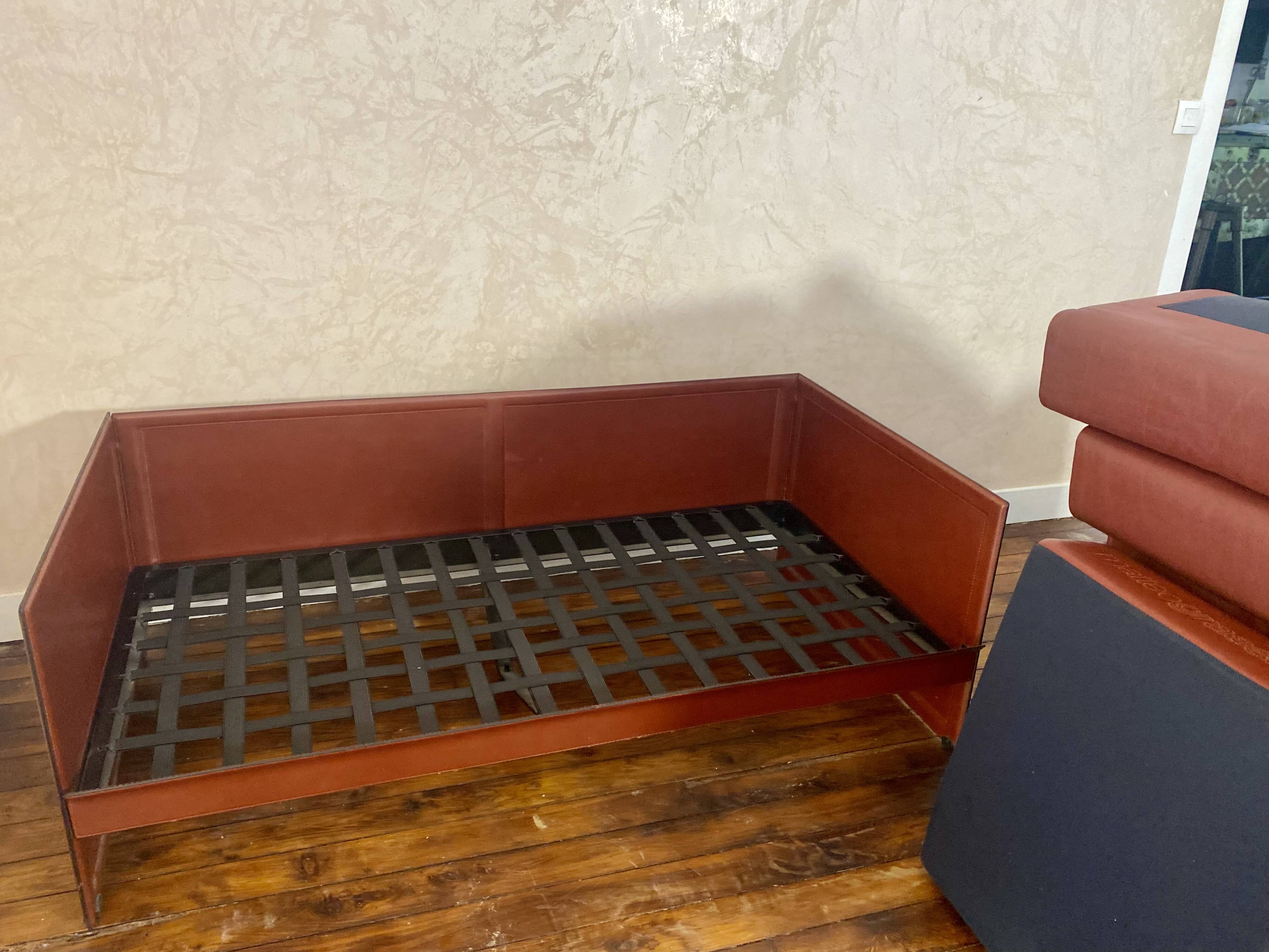 Two-seater canapé Korium KM 3/1 – Tito Agnoli for Matteo Grassi, Italy