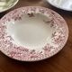 Mismatched antique plates