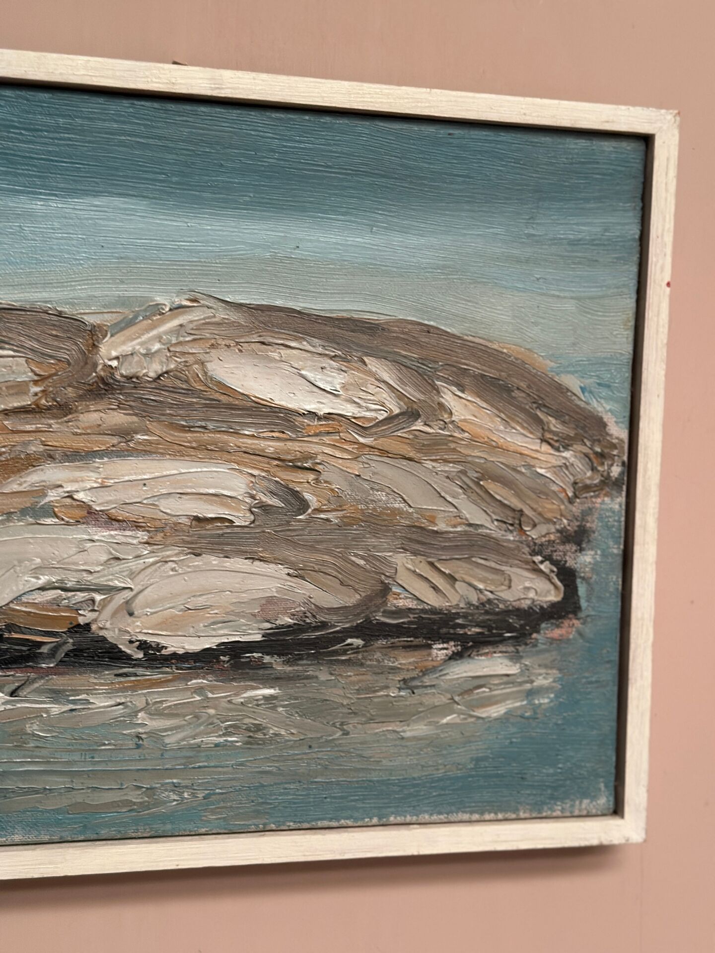 Swedish Oil on Canvas – “The Bohuslän Mountain” by Nils Olsson