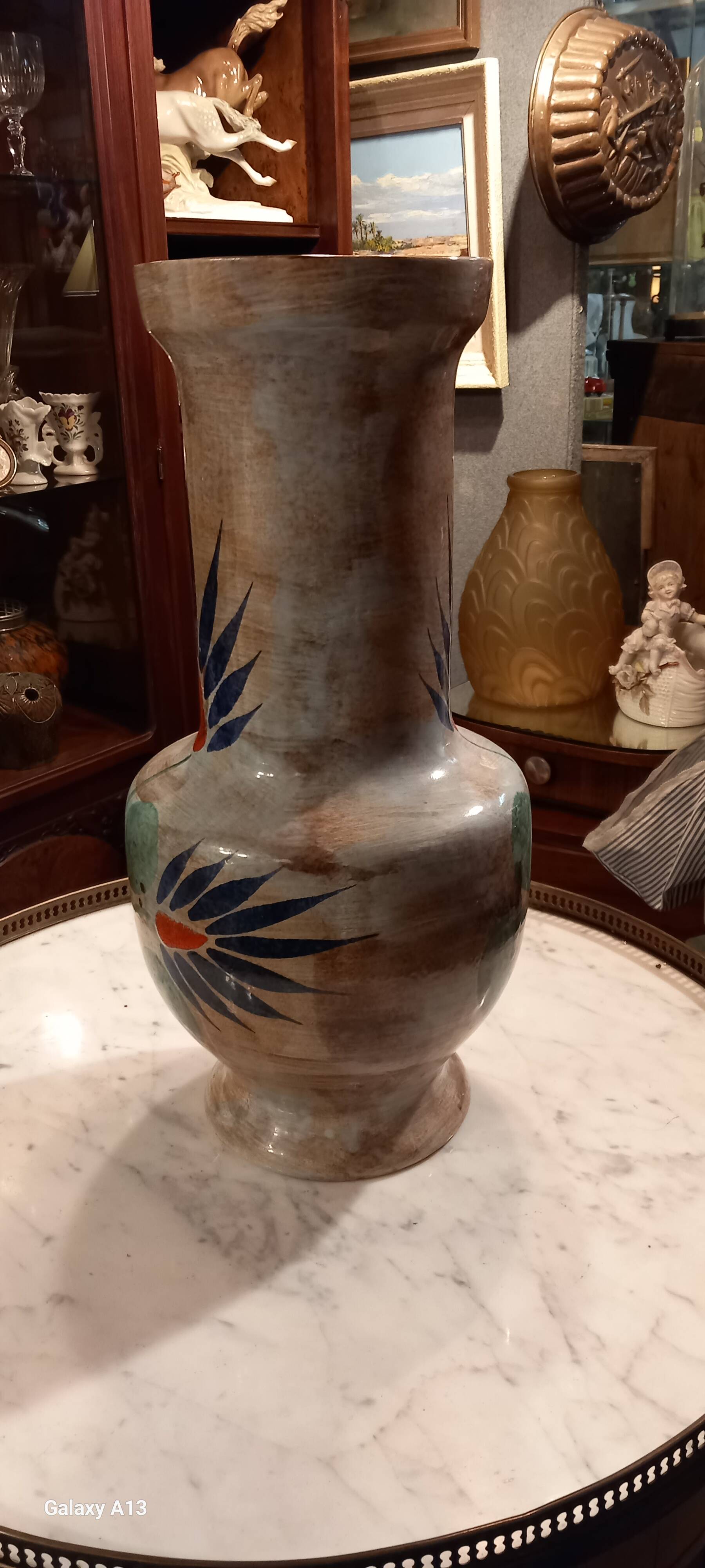 Large st clement flower vase