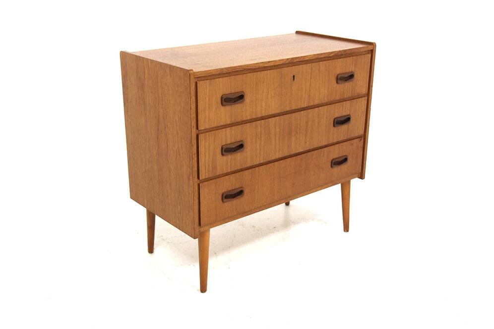 Scandinavian teak chest of drawers, Sweden, 1960