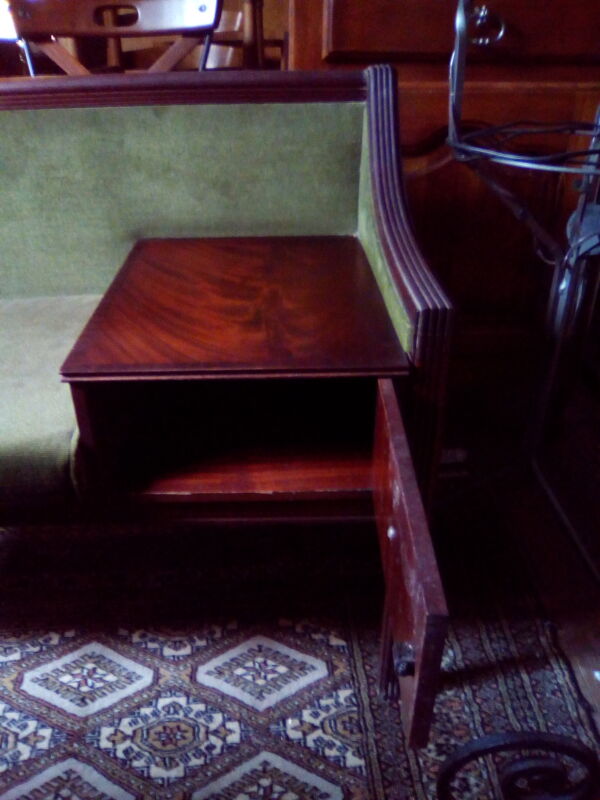 Banquette téléphone, vintage années 70