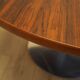 Round rosewood coffee table, Danish design, 1970s, made in Denmark