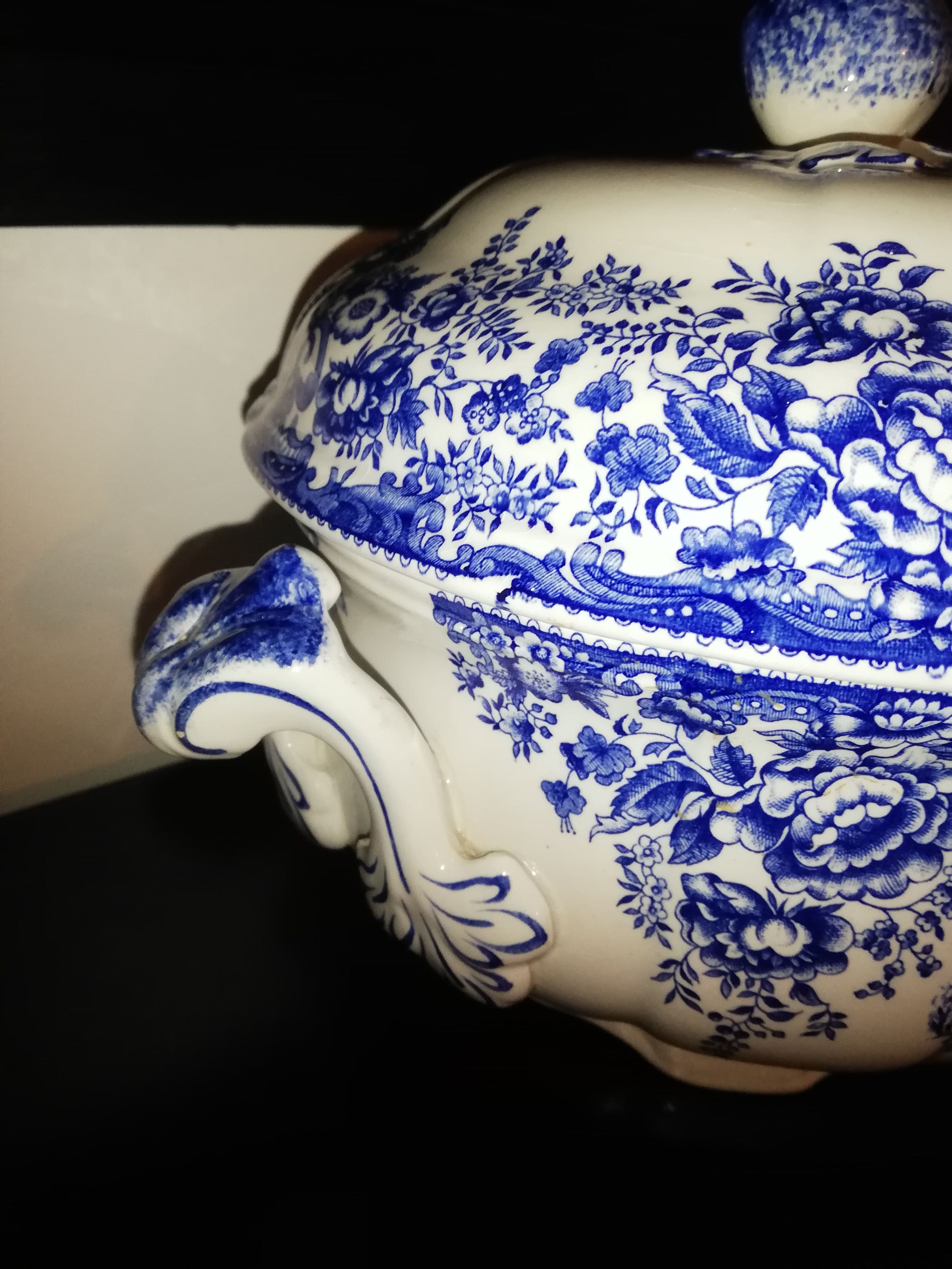Porcelain soup bowl Lunéville KG