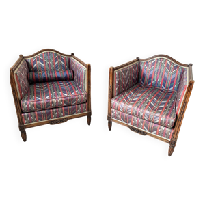 2 Fauteuils Cabriolet