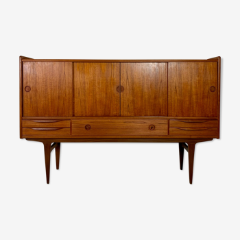 Danish teak sideboard, design Johannes Andersen, edition Udulm mobelfabrik