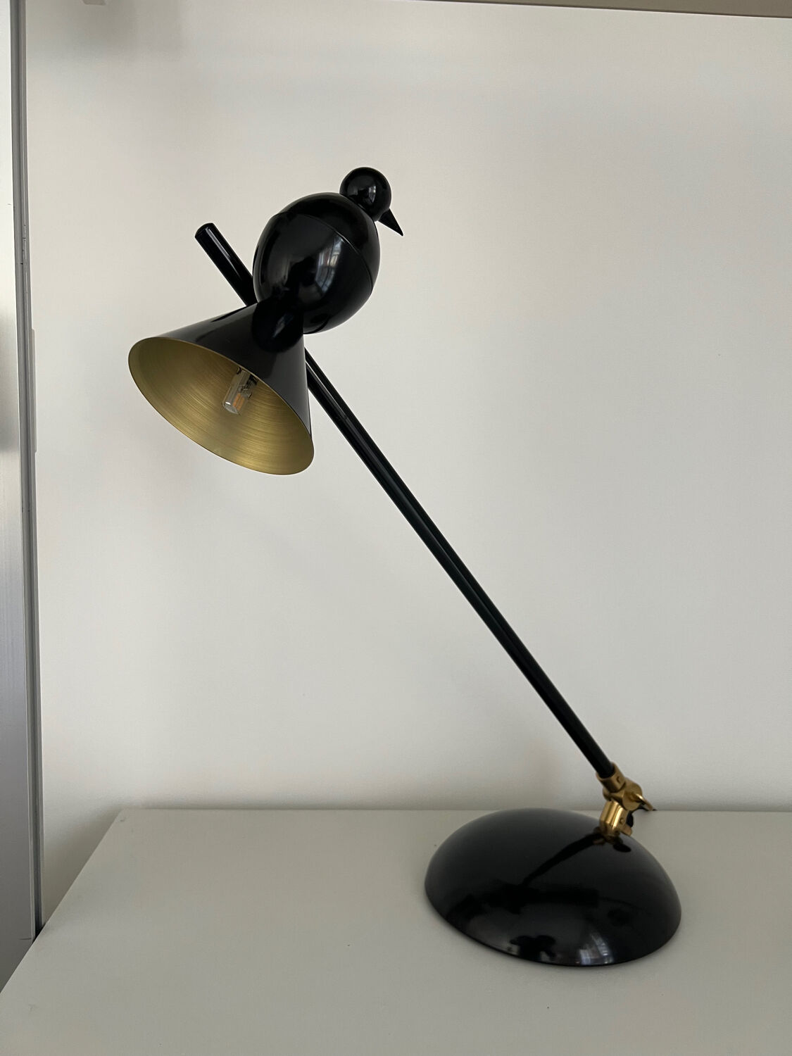 Atelier Areti Alouette table lamp, black/brass