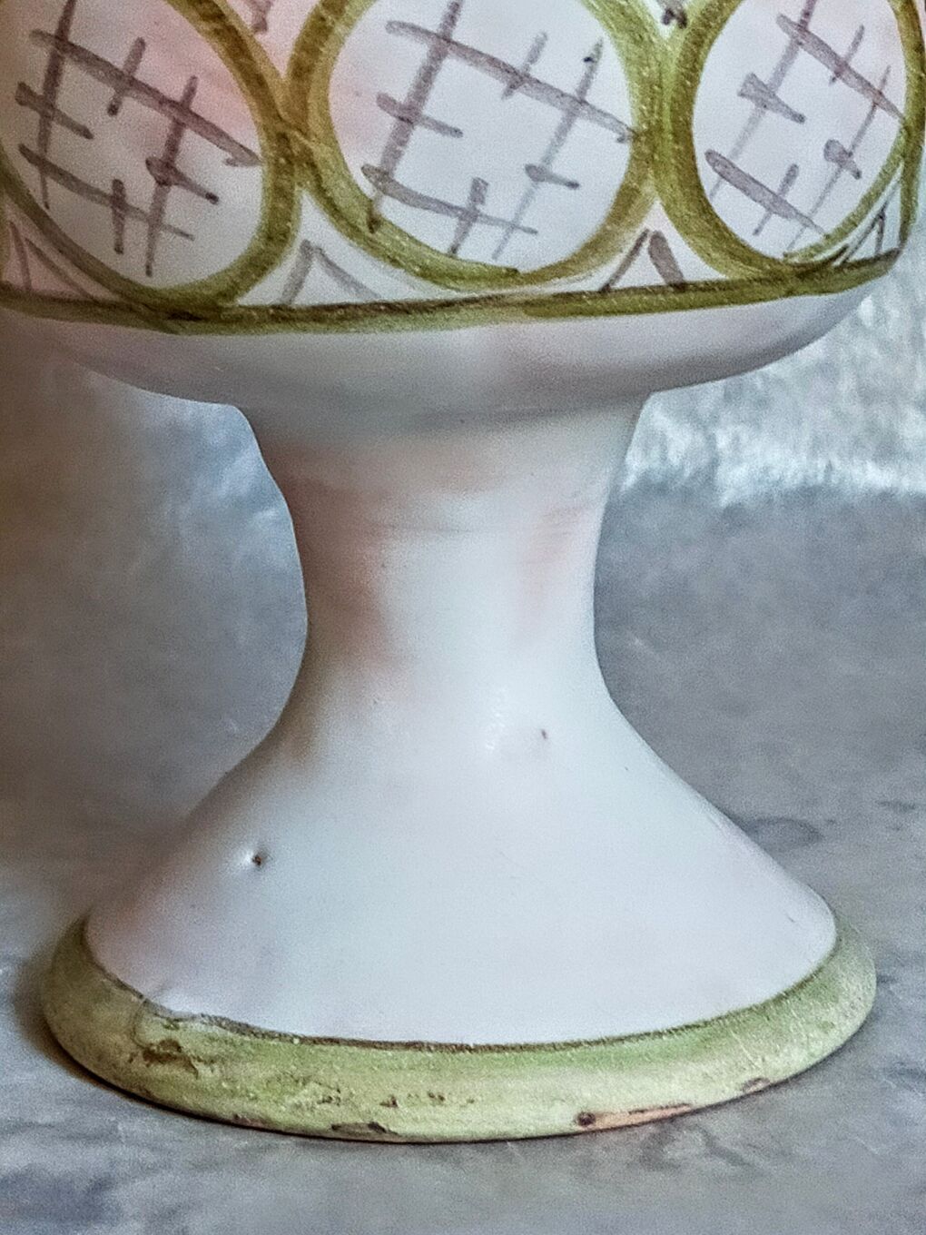 Ceramic vase of Cécile Midas vintage 50s