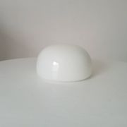 Old vintage globe lampshade in opaline.