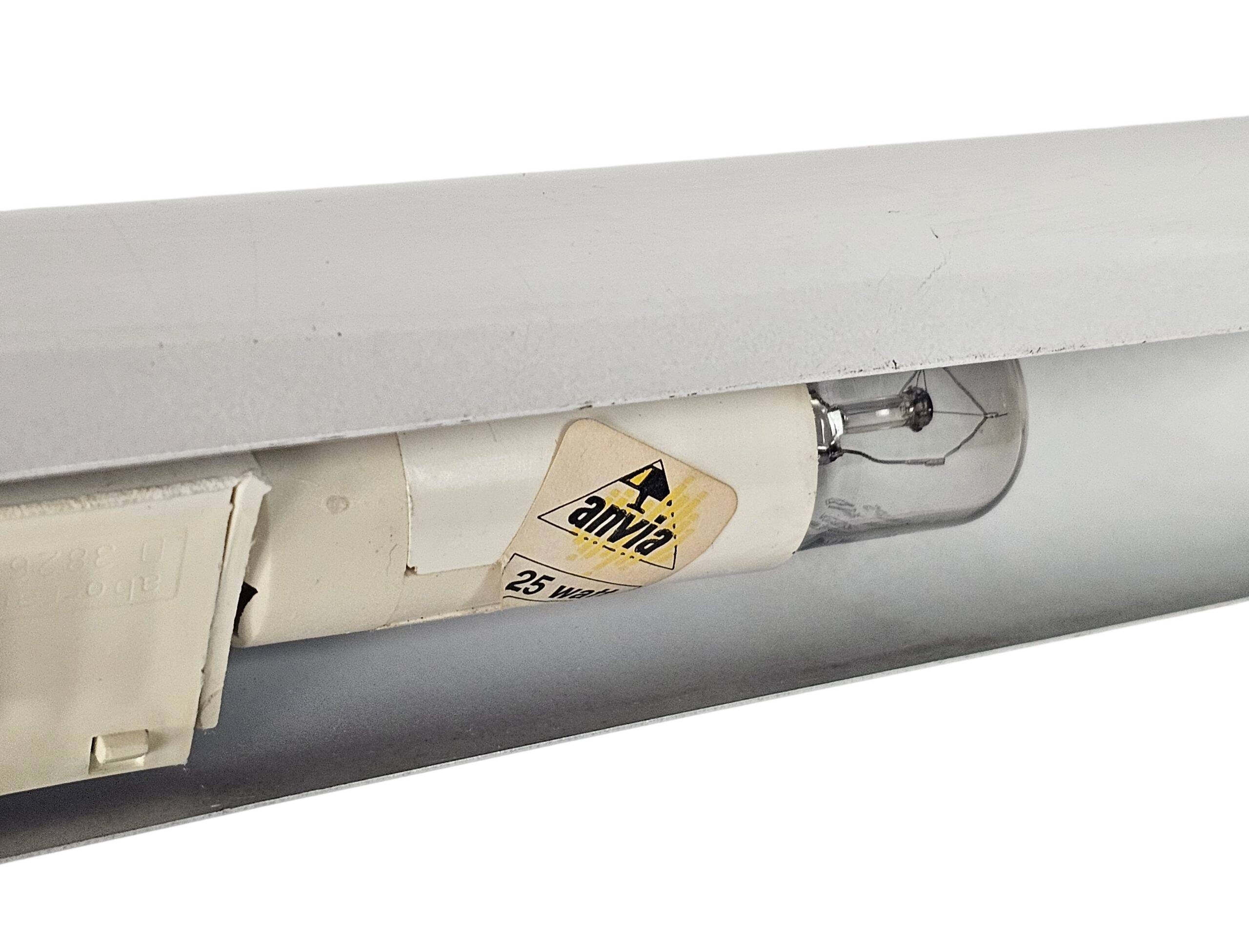 Anvia - Piano / Desk lamp - pendant lamp - white - metal - 1960's