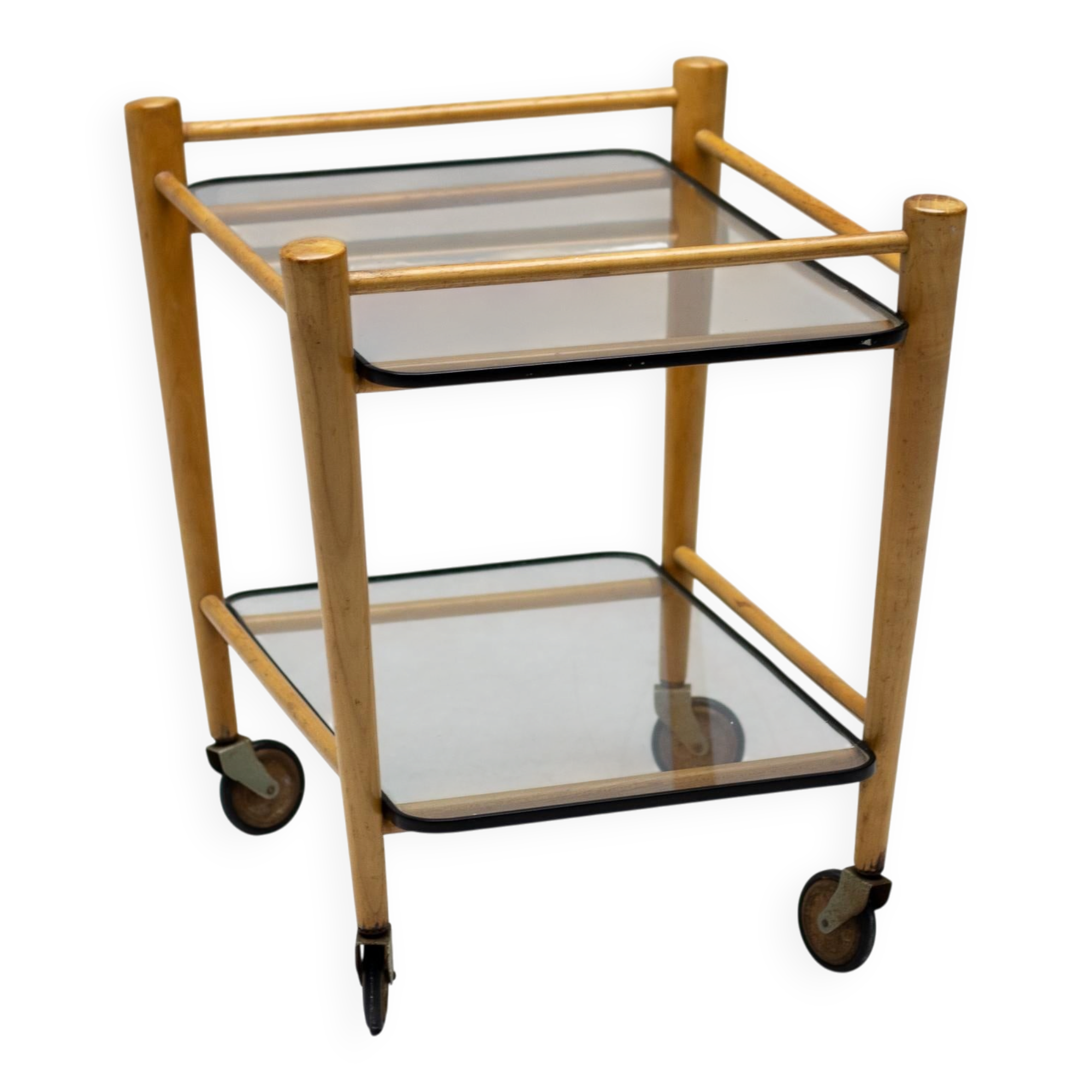 Italian conical tea trolley, circa 1950