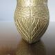 Owl, 70s golden brass owl