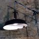 Ancienne lampe de garage des années 70.