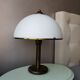 White mushroom table lamp 1970s space age
